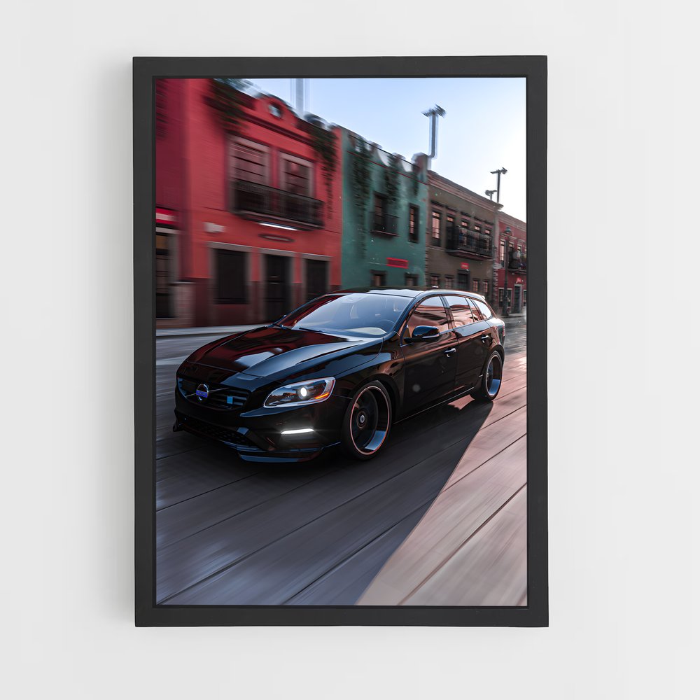 Poster V polestar élégant – affiche Volvo (vue 2)